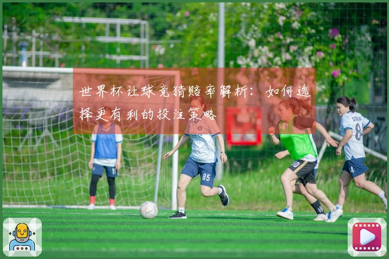 世界杯让球竞猜赔率解析：如何选择更有利的投注策略
