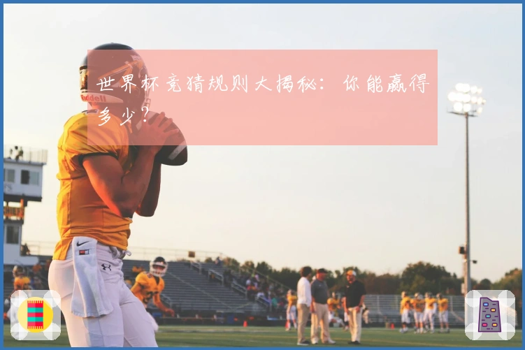世界杯竞猜规则大揭秘：你能赢得多少？