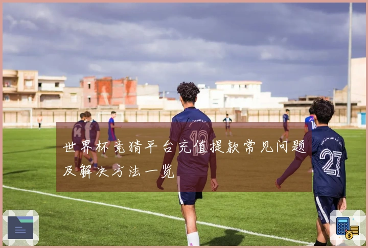 世界杯竞猜平台充值提款常见问题及解决方法一览